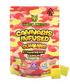 STRAWBERRY LEMON SATIVA INFUSED GUMMIES